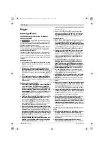 Предварительный просмотр 260 страницы Bosch GTM 12 JL Professsional Original Instructions Manual