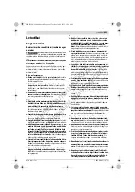 Предварительный просмотр 441 страницы Bosch GTM 12 JL Professsional Original Instructions Manual