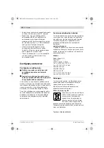 Предварительный просмотр 110 страницы Bosch GTR 30 CE Professional Original Instructions Manual