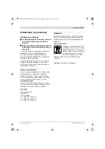 Предварительный просмотр 207 страницы Bosch GTR 30 CE Professional Original Instructions Manual