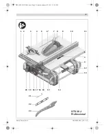 Предварительный просмотр 3 страницы Bosch GTS 10 J Professiona Original Instructions Manual