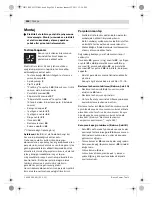 Предварительный просмотр 244 страницы Bosch GTS 10 J Professiona Original Instructions Manual