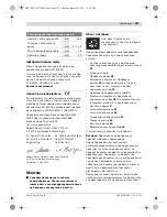 Предварительный просмотр 357 страницы Bosch GTS 10 J Professiona Original Instructions Manual