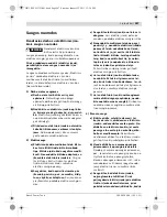 Предварительный просмотр 497 страницы Bosch GTS 10 J Professiona Original Instructions Manual