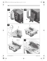 Предварительный просмотр 10 страницы Bosch GTS 10 J Original Instructions Manual