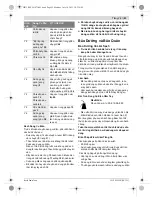 Предварительный просмотр 91 страницы Bosch GTS 10 J Original Instructions Manual