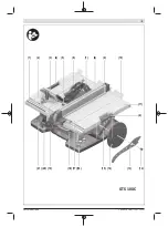 Предварительный просмотр 3 страницы Bosch GTS 10 XC Professional Original Instructions Manual