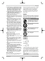 Preview for 33 page of Bosch GTS 635-216 Professional Original Instructions Manual