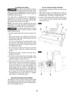 Предварительный просмотр 19 страницы Bosch GTS1031 Operating Instructions Manual