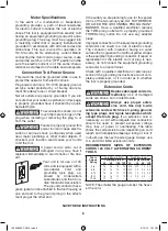 Preview for 6 page of Bosch GTS1041A Operating/Safety Instructions Manual