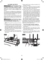 Preview for 21 page of Bosch GTS1041A Operating/Safety Instructions Manual