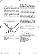 Preview for 42 page of Bosch GTS1041A Operating/Safety Instructions Manual