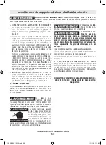 Preview for 53 page of Bosch GTS1041A Operating/Safety Instructions Manual