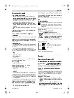 Предварительный просмотр 71 страницы Bosch GUS 12V-300 Professional Original Instructions Manual