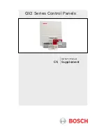 Предварительный просмотр 1 страницы Bosch GV2 Series Owner'S Manual