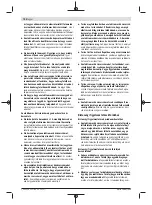 Preview for 70 page of Bosch GWB 10 RE Professional Original Instructions Manual