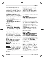 Предварительный просмотр 93 страницы Bosch GWB 10 RE Professional Original Instructions Manual