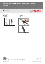 Предварительный просмотр 2 страницы Bosch GWB015 Installation Instruction