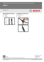 Предварительный просмотр 3 страницы Bosch GWB015 Installation Instruction