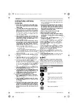 Preview for 14 page of Bosch GWC Professional 12-125 CIE Original Instructions Manual