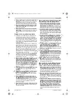 Preview for 21 page of Bosch GWC Professional 12-125 CIE Original Instructions Manual