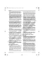 Preview for 62 page of Bosch GWC Professional 12-125 CIE Original Instructions Manual