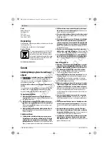 Preview for 82 page of Bosch GWC Professional 12-125 CIE Original Instructions Manual