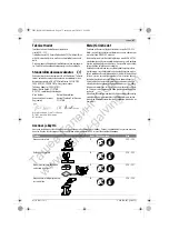 Preview for 87 page of Bosch GWC Professional 12-125 CIE Original Instructions Manual