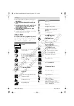 Preview for 134 page of Bosch GWC Professional 12-125 CIE Original Instructions Manual