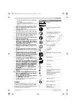 Preview for 207 page of Bosch GWC Professional 12-125 CIE Original Instructions Manual