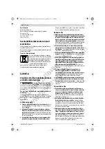 Preview for 218 page of Bosch GWC Professional 12-125 CIE Original Instructions Manual