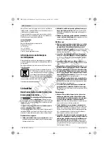 Preview for 226 page of Bosch GWC Professional 12-125 CIE Original Instructions Manual