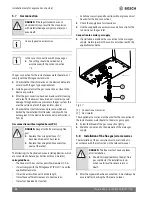 Предварительный просмотр 20 страницы Bosch GWH 12 CTDE 31 F5 S7805 Installation And Operating Instructions Manual