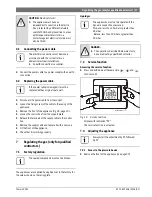 Preview for 17 page of Bosch GWH15 Installation And Operating Manual