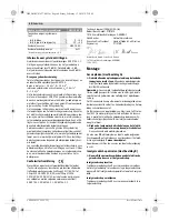 Предварительный просмотр 40 страницы Bosch GWI 10,8 V-LI Professional Original Instructions Manual