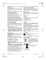 Предварительный просмотр 46 страницы Bosch GWI 10,8 V-LI Professional Original Instructions Manual