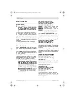 Предварительный просмотр 105 страницы Bosch GWS 10-125 Professional Original Instructions Manual