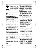 Предварительный просмотр 83 страницы Bosch GWS 10-125 Z Original Instructions Manual