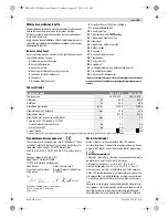 Предварительный просмотр 94 страницы Bosch GWS 10-125 Z Original Instructions Manual