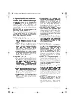 Preview for 5 page of Bosch GWS 10-125 Operating Instructions Manual