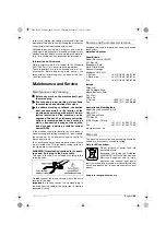 Preview for 28 page of Bosch GWS 10-125 Operating Instructions Manual