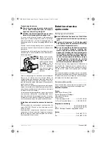 Preview for 40 page of Bosch GWS 10-125 Operating Instructions Manual