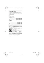 Preview for 80 page of Bosch GWS 10-125 Operating Instructions Manual