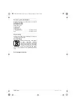 Preview for 125 page of Bosch GWS 10-125 Operating Instructions Manual