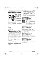 Preview for 134 page of Bosch GWS 10-125 Operating Instructions Manual