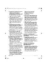 Preview for 141 page of Bosch GWS 10-125 Operating Instructions Manual