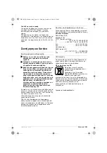 Preview for 150 page of Bosch GWS 10-125 Operating Instructions Manual