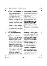 Preview for 153 page of Bosch GWS 10-125 Operating Instructions Manual