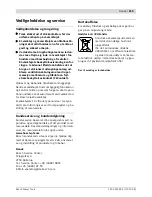 Preview for 114 page of Bosch GWS 1000 PROFESSIONAL Original Instructions Manual