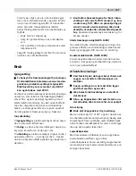 Preview for 136 page of Bosch GWS 1000 PROFESSIONAL Original Instructions Manual